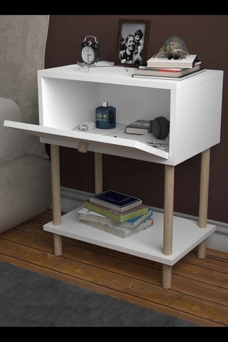 Table de chevet - 64,4 x 50 x 32 cm