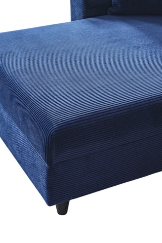 Canapé d'angle gauche - 3 places - En polyester