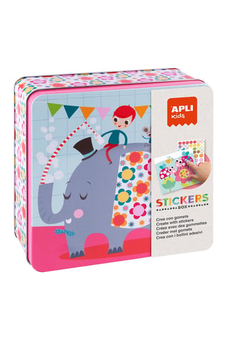 Jeu de gommettes éléphant Dès 3 ans