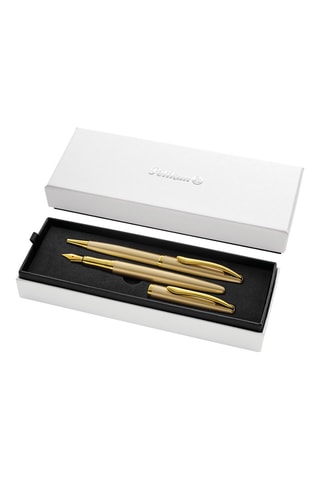 Parure de stylos - Encre bleue