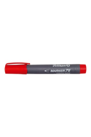 10 marqueurs permanents - Encre rouge