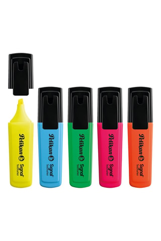 10 surligneurs fluorescents Textmarker Signal - Encre vert
