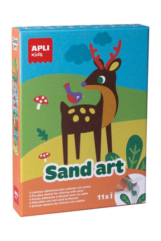Jeu cartes à sable et sable Dès 4 ans
