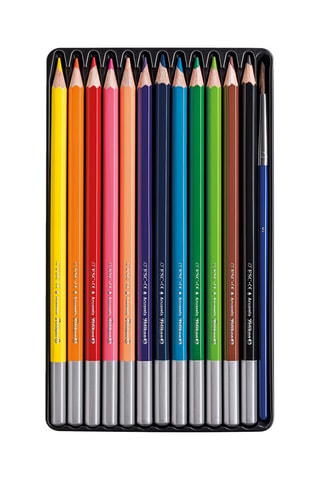 12 crayons de couleurs - Multicolore