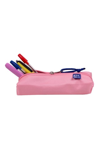 Trousse Oxfteen Square - Bleu et rose