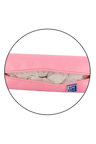 Trousse Oxfteen Square - Bleu et rose