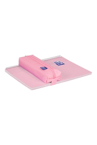 Trousse Oxfteen Square - Bleu et rose