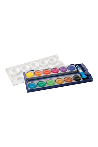 Palette de peinture aquarelle - 12 couleurs