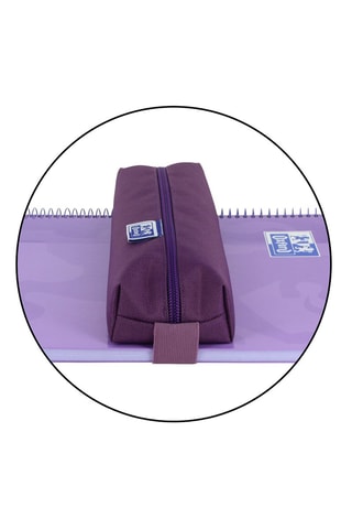 Trousse Oxfteen - Blanc, bleu et violet