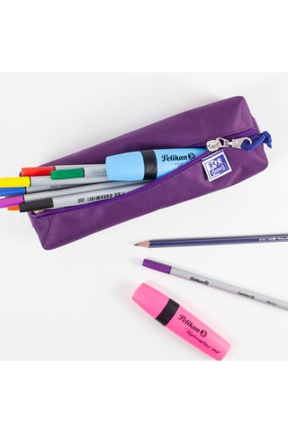 Trousse Oxfteen - Blanc, bleu et violet