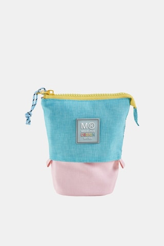 Trousse Katy - Turquoise et rose - Rose et bleu