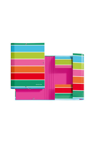 Chemise Multicolore - 24 x 34,5 x 1,8 cm