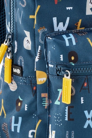 Sac à dos - Bleu cobalt - Blanc et bleu