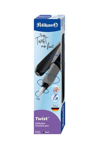 Stylo-plume Twist - Encre bleue