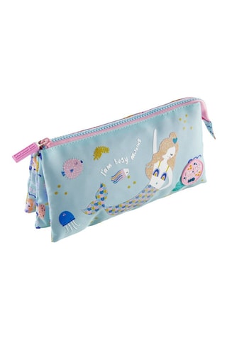 Trousse Sirenita - Bleu - Blanc et bleu