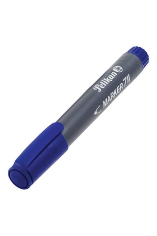 10 marqueurs permanents - Encre bleue
