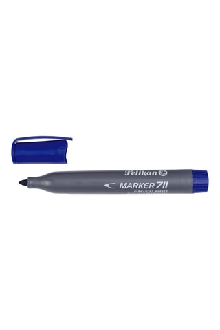 10 marqueurs permanents - Encre bleue