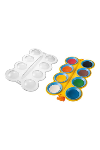 Palette de peinture aquarelle - 8 couleurs