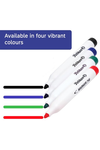 10 marqueurs effaçables - Encre bleue