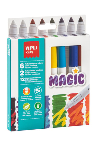 8 feutres Magic Dès 3 ans