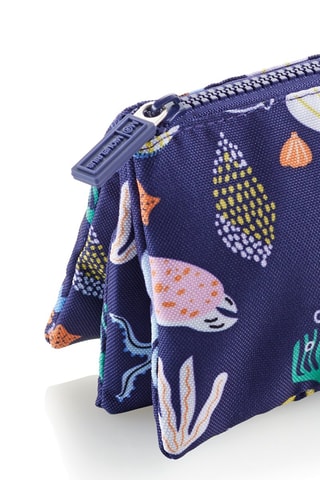 Trousse Sea World - Bleu marine - Vert et bleu
