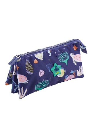 Trousse Sea World - Bleu marine - Vert et bleu
