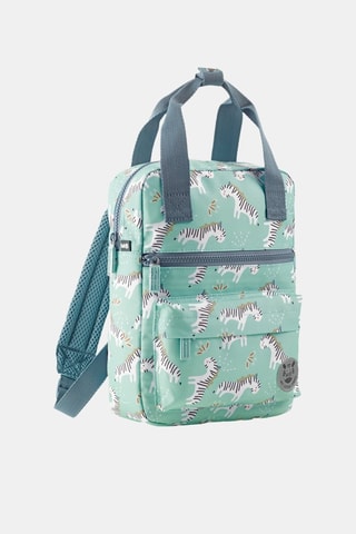 Sac à dos - Turquoise - Bleu et blanc