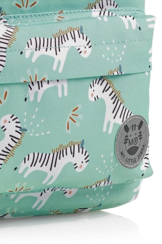 Sac à dos - Turquoise - Bleu et blanc