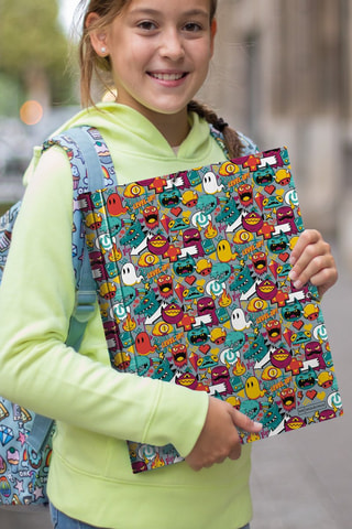 Classeur à rabat Level Up - Gris foncé - 25 x 34 x 2 cm