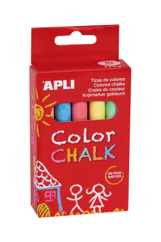 10 crayons de couleur - Modèle aléatoire