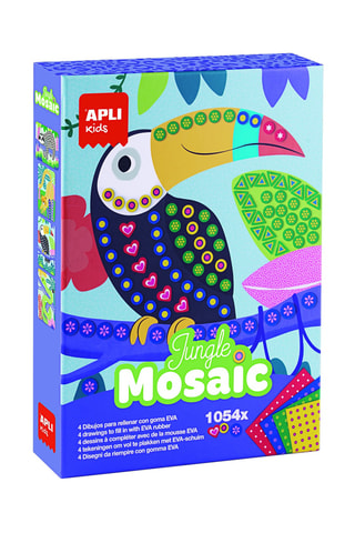 Coffret de loisirs créatifs jungle Mosaic - Dès 4 ans