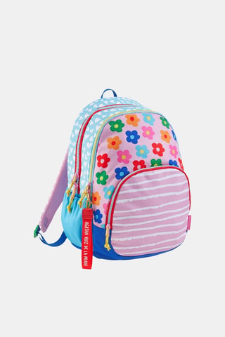 Sac à dos - Rose - Rose, vert et rouge