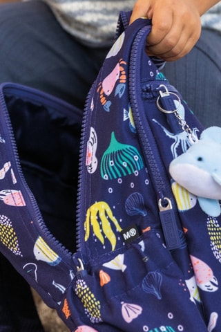 Sac à dos - Bleu marine - Bleu et jaune
