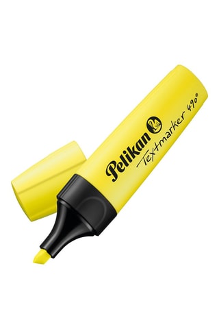 10 surligneurs Textmarker 490 - Encre jaune