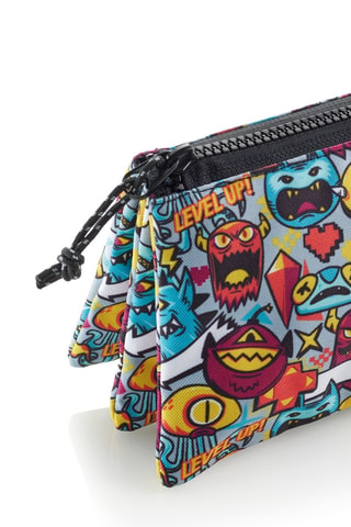 Trousse Level Up - Ciel - Rouge, jaune et bleu