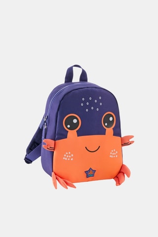 Sac à dos - Bleu marine et orange - Orange et bleu