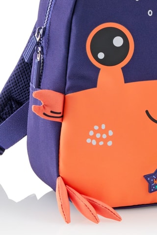 Sac à dos - Bleu marine et orange - Orange et bleu