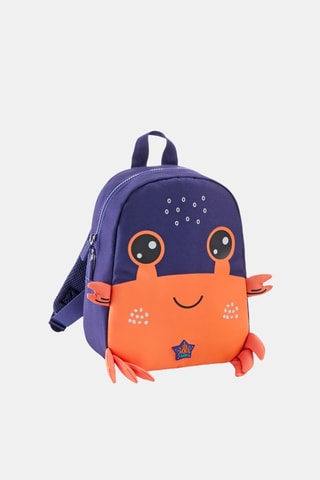 Sac à dos - Bleu marine et orange - Orange et bleu