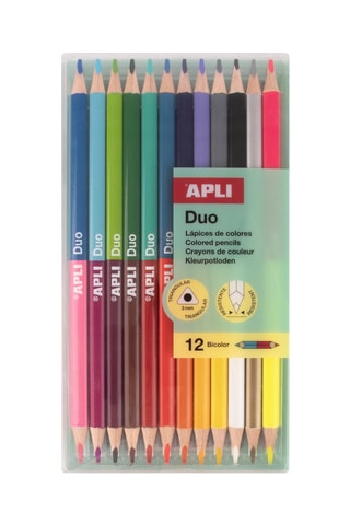 12 crayons de couleur - Multicolore