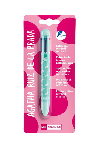 12 blisters de stylo-bille Tulipanes - 6 encres