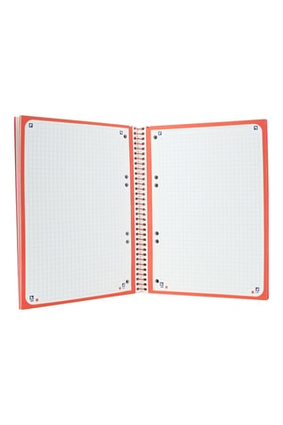 Cahier à spirale - 160 pages - Rouge