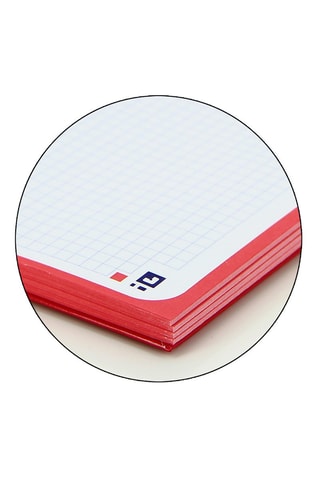 Cahier à spirale - 160 pages - Rouge