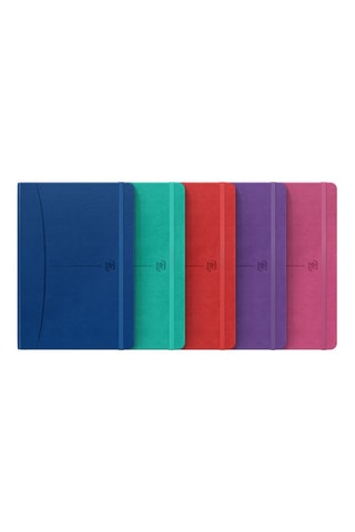 5 cahiers lignés - 160 pages - Rouge