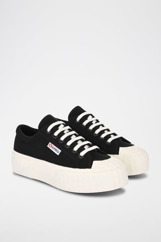 Platform Gympen 2631 STRIPE Platform - Zwart