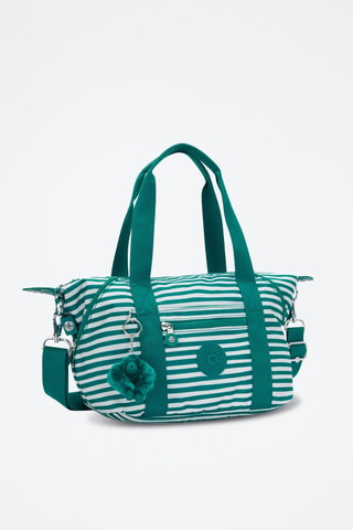 Sac porté épaule - Vert et blanc