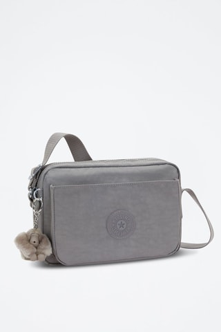 Sac bandoulière Abanu - Gris clair et marron clair