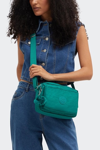 Sac bandoulière - Bleu pétrole