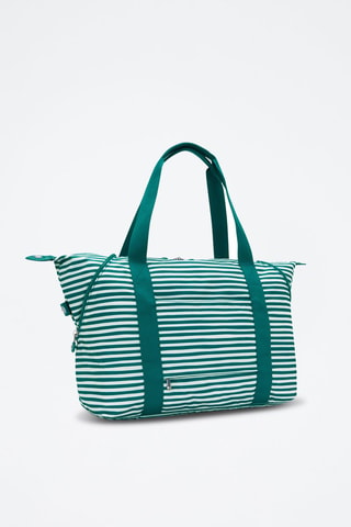Sac porté épaule - Vert et blanc