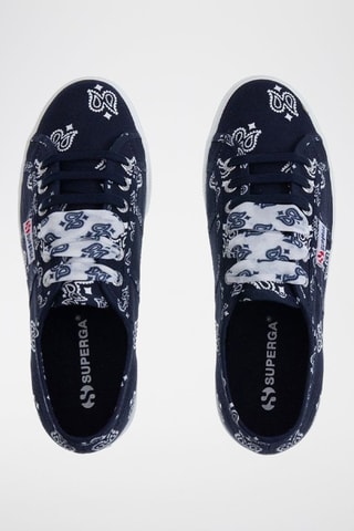 Baskets plateformes 2790-BANDANA - Bleu marine