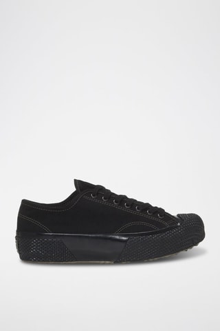 Baskets 2434 MILITARY DECK PIQUE - Noir